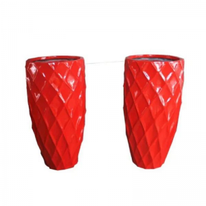 Glasfaser -Pflanzer benutzerdefinierte FRP -Blumentöpfe